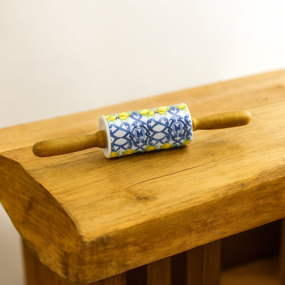 Madrhélen Paris Mattarello Porcellana Legno Linea Capri 30x6 cm