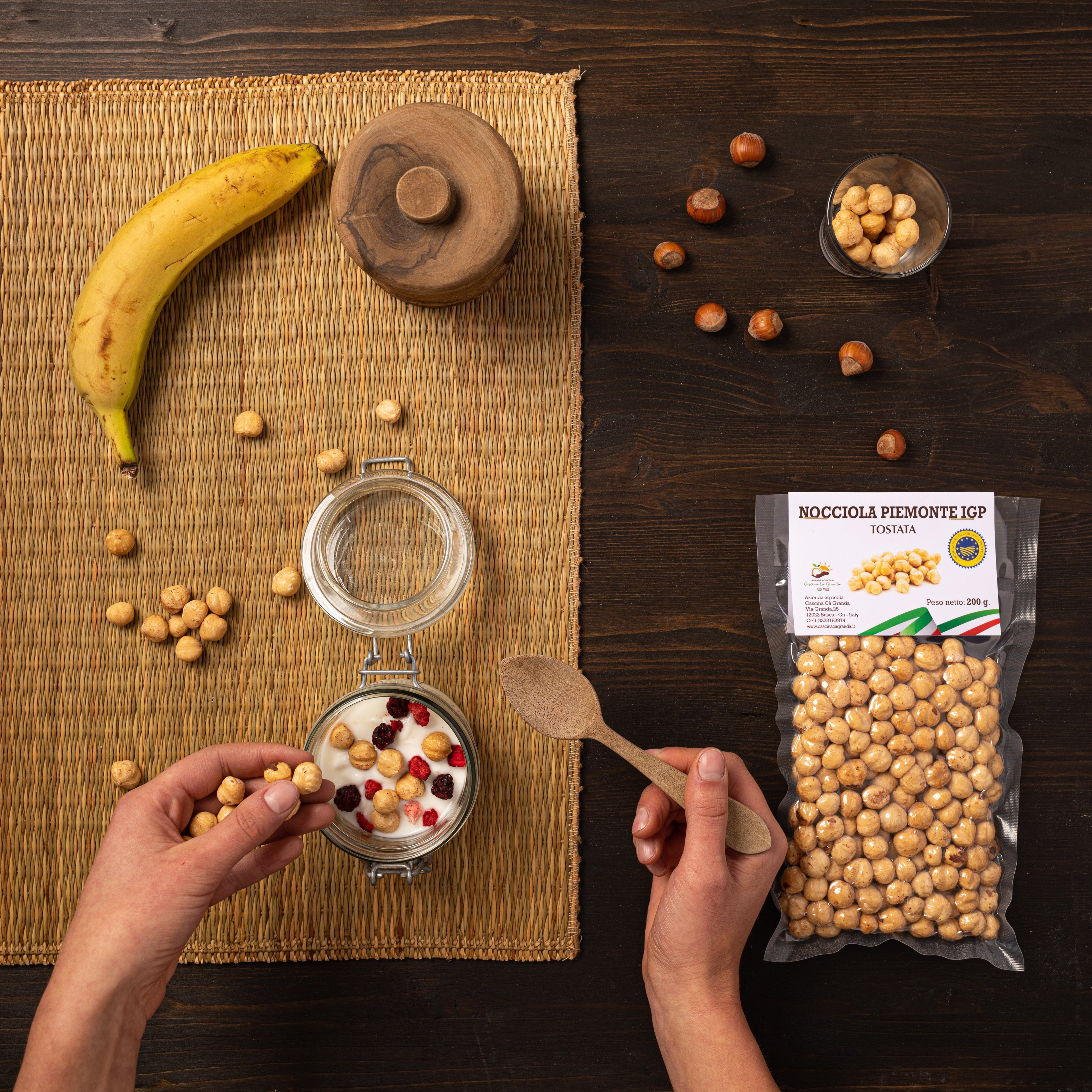 Il Piemonte in un Morso: Nocciole Tostate, Pure e Inconfondibili