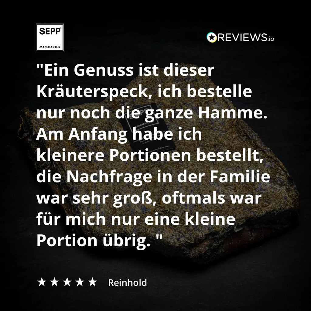 SEPP' Speck alle Erbe - 'La Coscia Intera' - Premium - Spedizione Gratuita