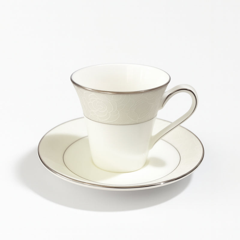 Narumi Flower Set 6 Tazzine Caffè Fine Bone China