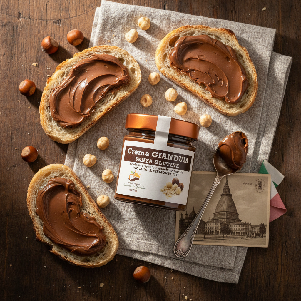 Crema Gianduia 50% Nocciole Piemonte IGP - Senza Glutine