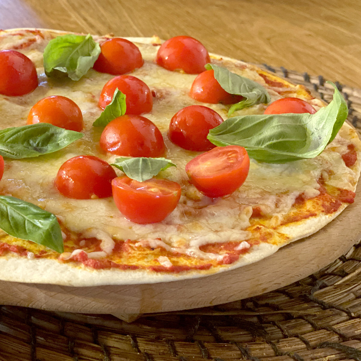 Piadina Low Carb Proteica 11g Proteine SOLO 6.8g Carbo per Piadina - Piada Keto 22.9g Fibre Olio Cocco - Per Wrap e Farciture Basso IG