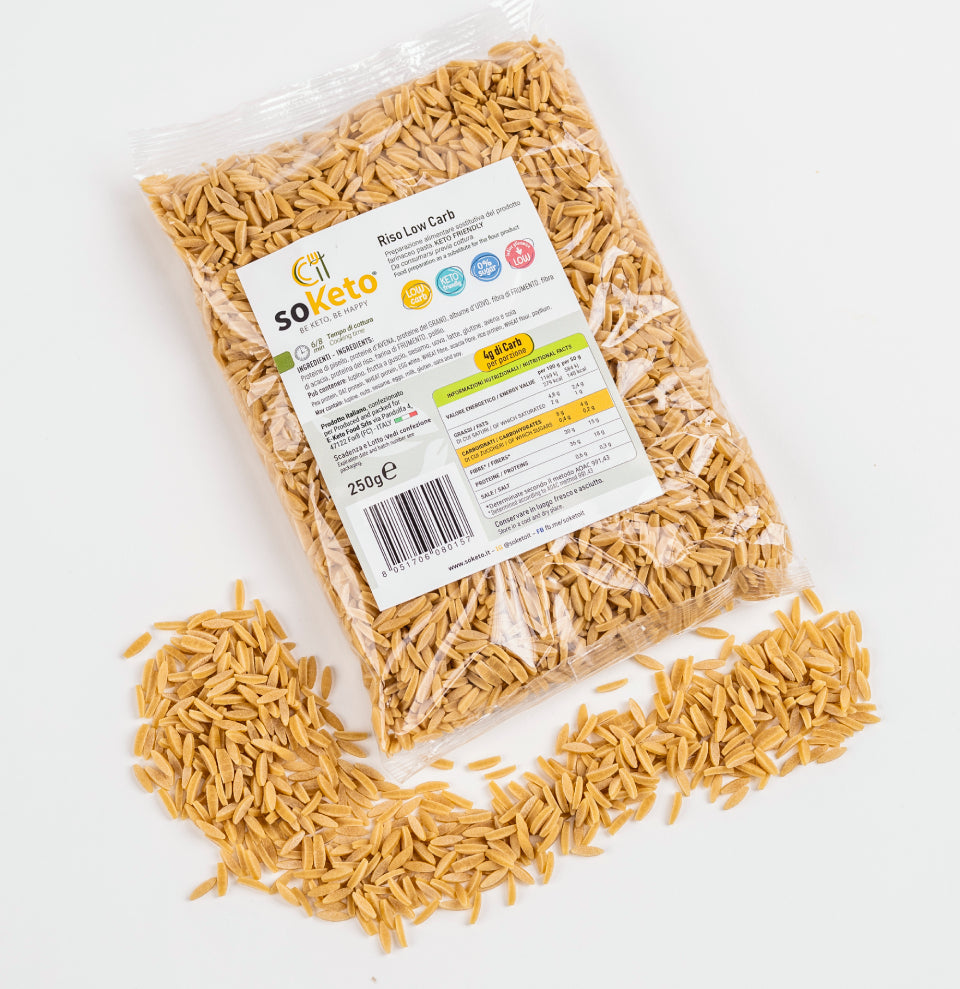 Riso low carb Cheto (250gr) - 4g carbo